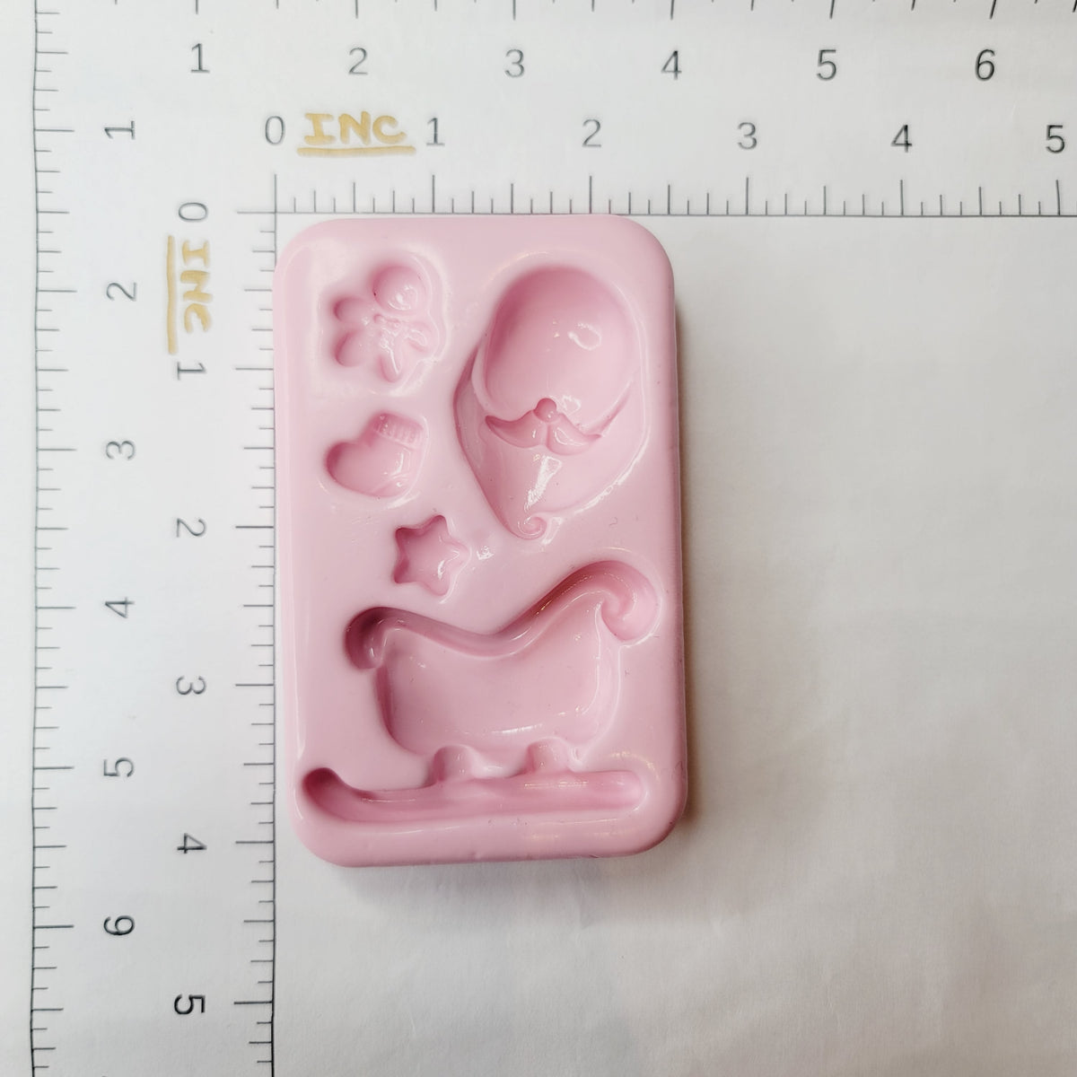 F#60 Noel's Sled Silicone Mold