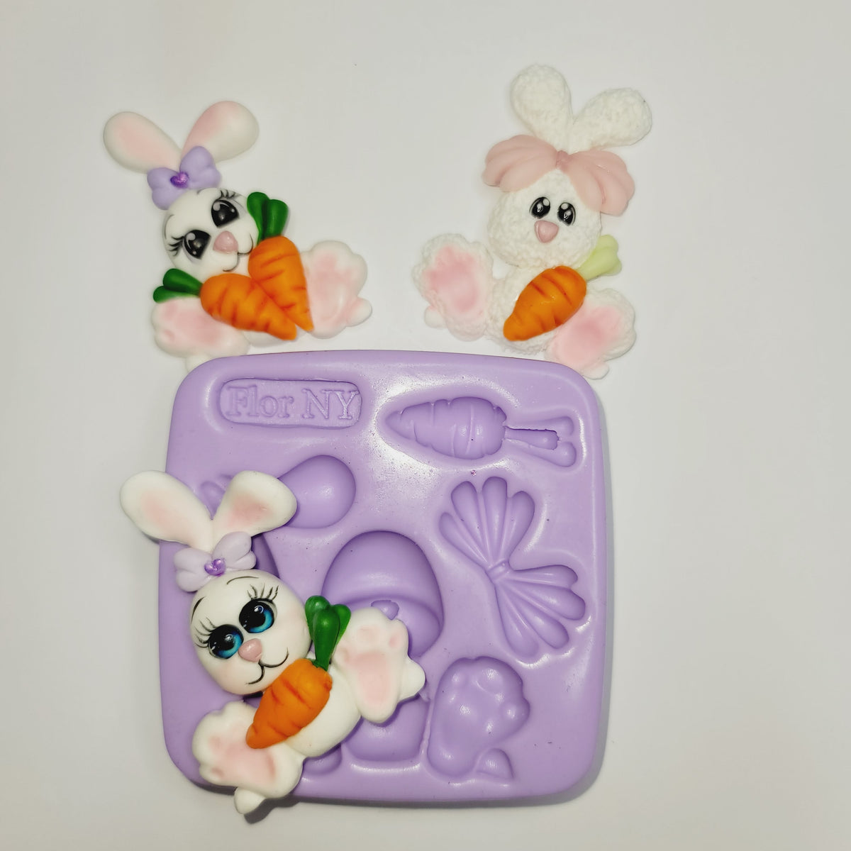F#22 Adorable Bunny silicone mold