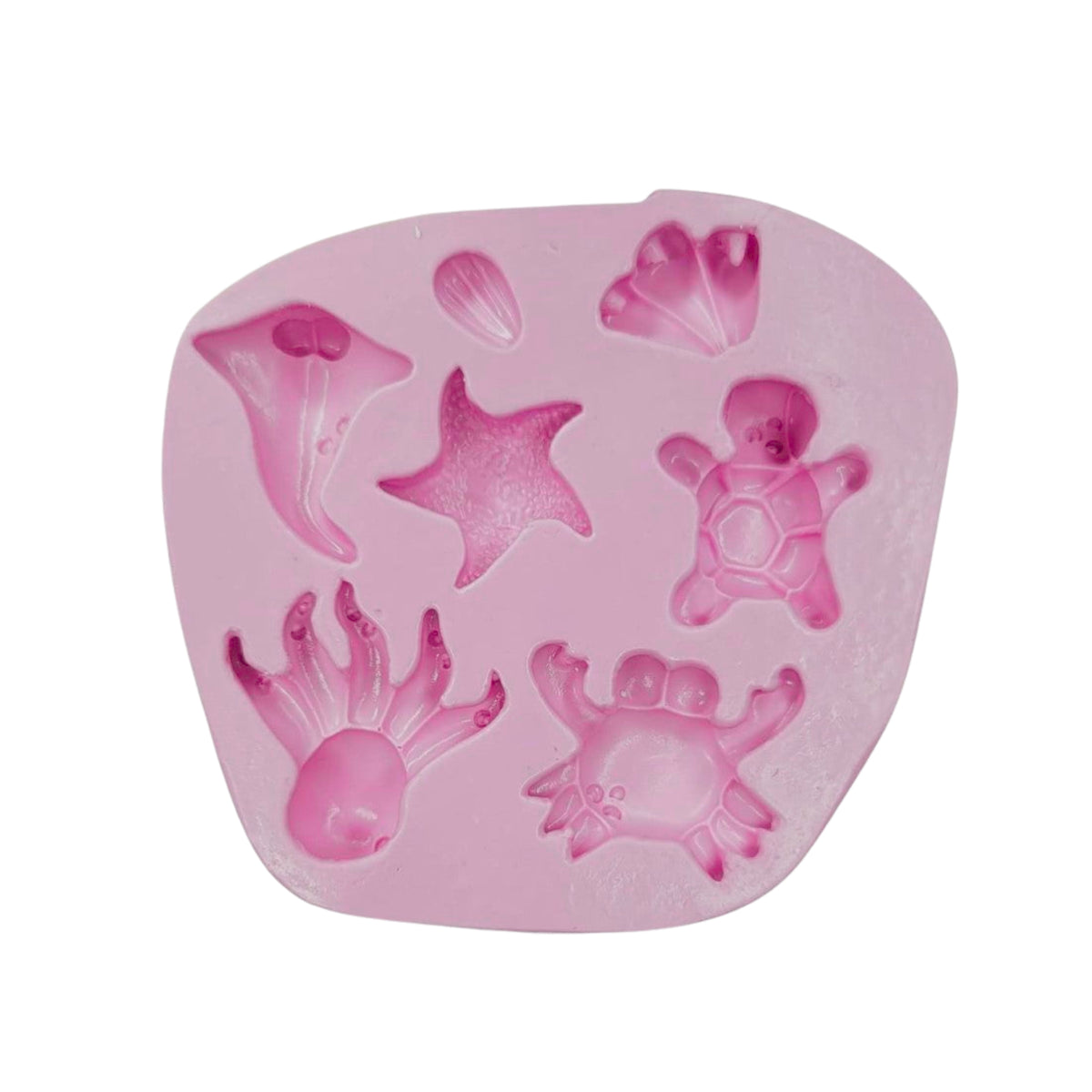 F#152 Bottom of the Ocean Creatures Silicone Mold