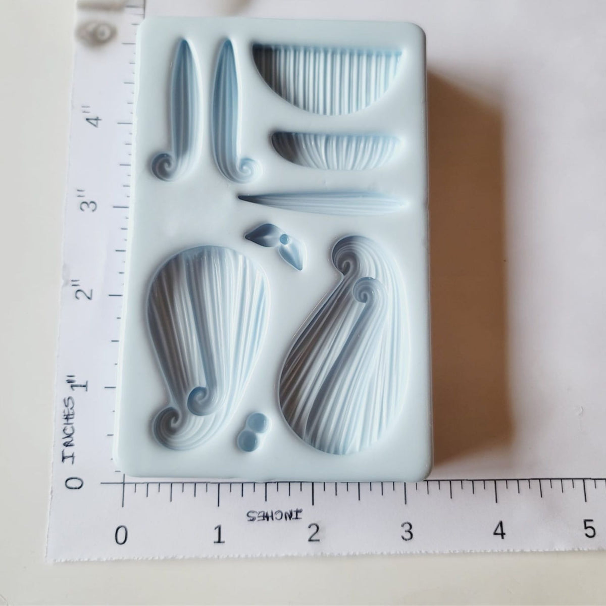 F#52 Cute Hair Silicone Mold