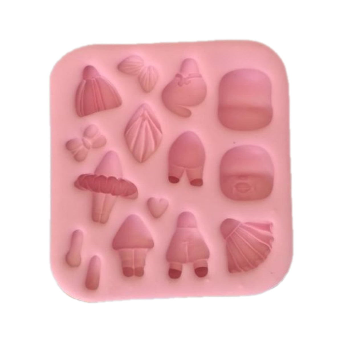 F#121 Creative Clays #1 Silicone Mold
