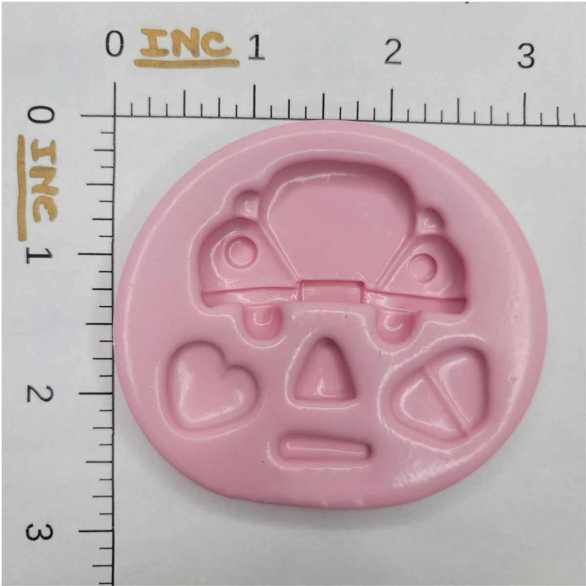 F#145 Cute beetle Silicone Mold