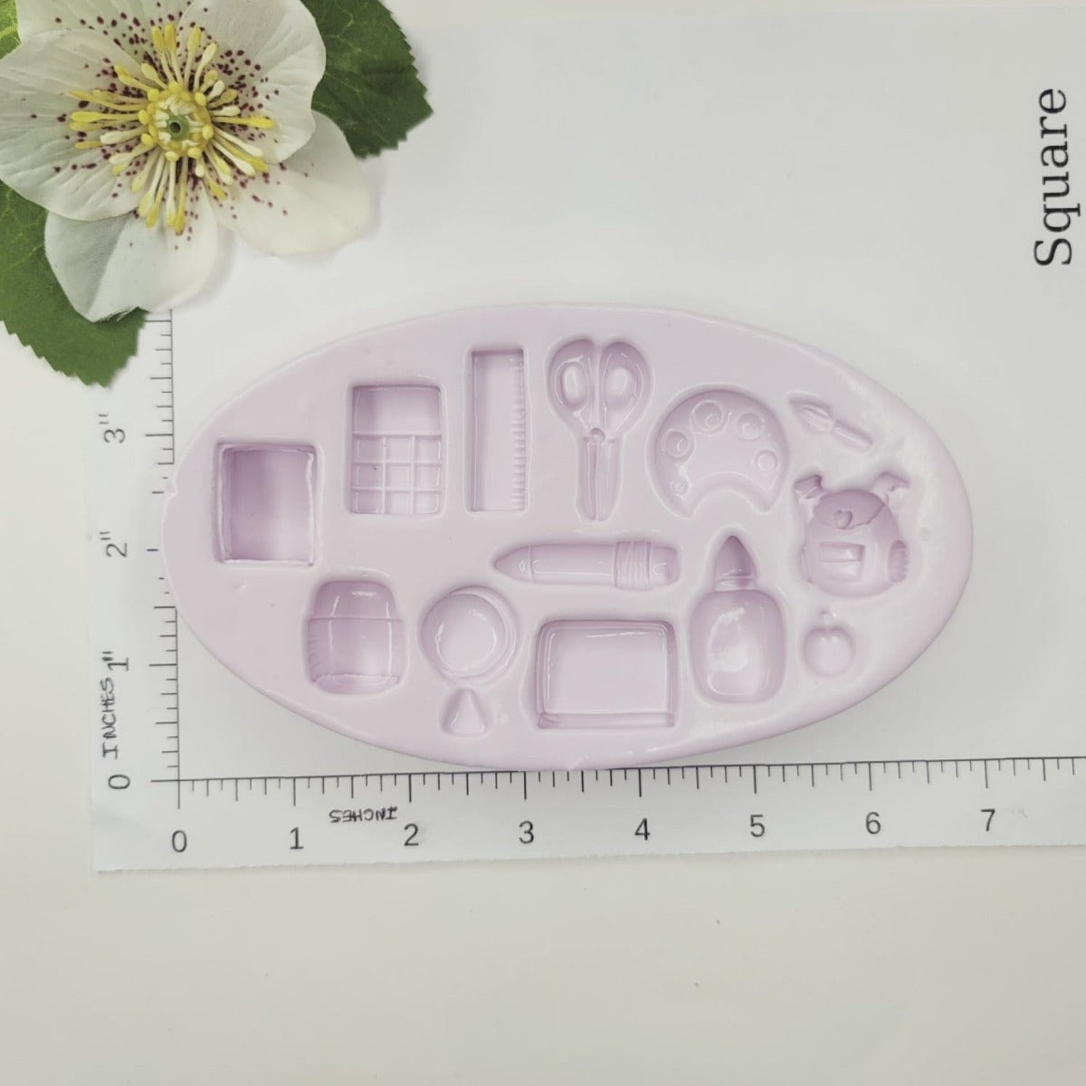 F#155 Back to School Creations Silicone Mold
