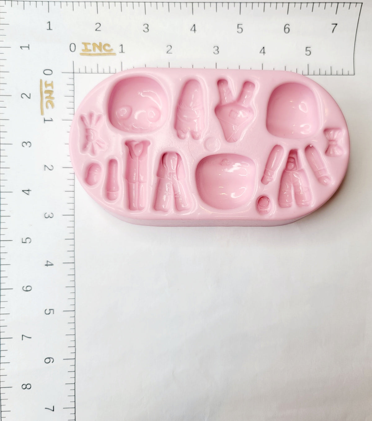 F#64 Halloween Creatures Silicone Mold