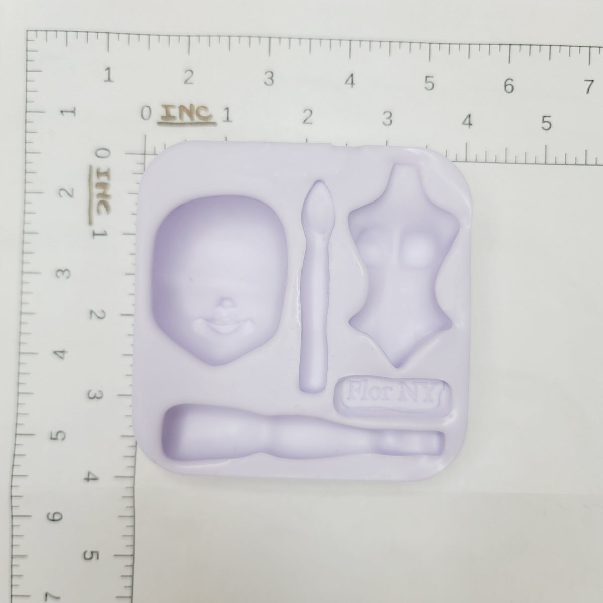 F#34 Powerful Woman Silicone Mold