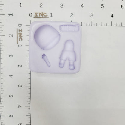 F#39 Adorable  Small Cake Top Silicone Mold