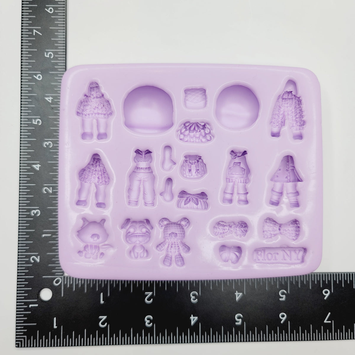 F#31 Creative Crochet Fashion Silicone Mold