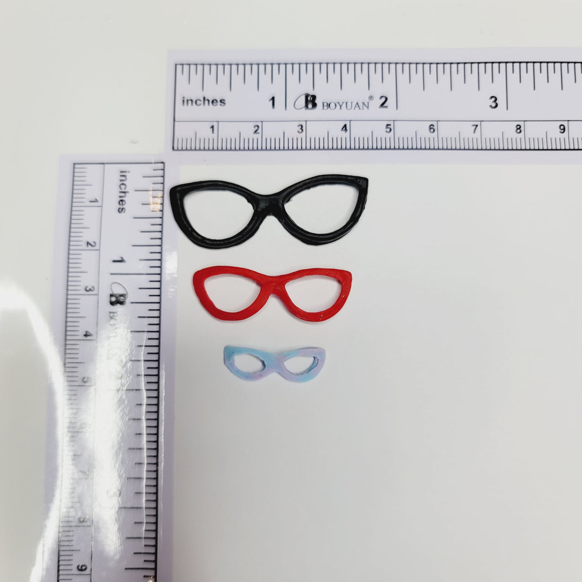 F#37 Cat Eyeglasses Silicone Mold