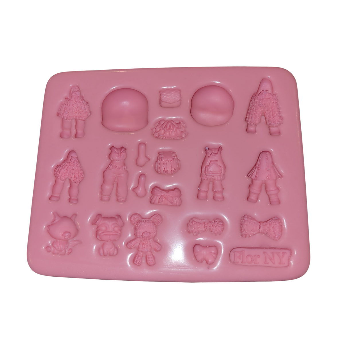 F#31 Creative Crochet Fashion Silicone Mold