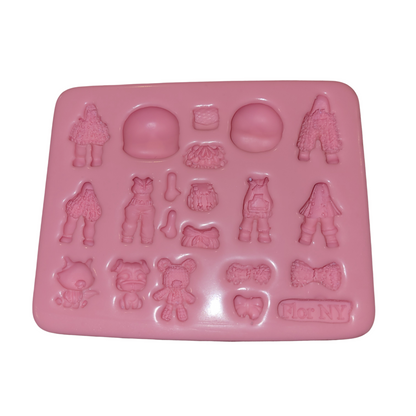 F#31 Creative Crochet Fashion Silicone Mold