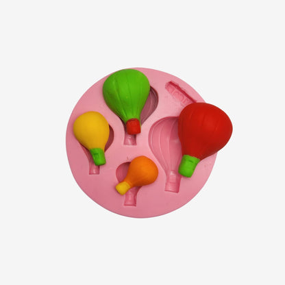 F#83 Cute Balloons Silicone Mold