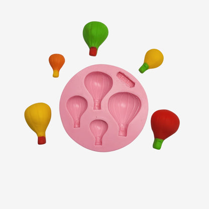 F#83 Cute Balloons Silicone Mold