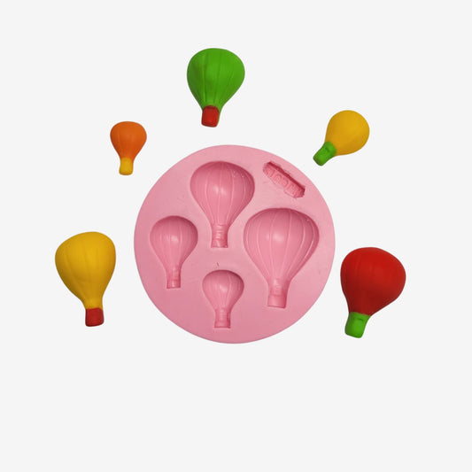 F#83 Cute Balloons Silicone Mold