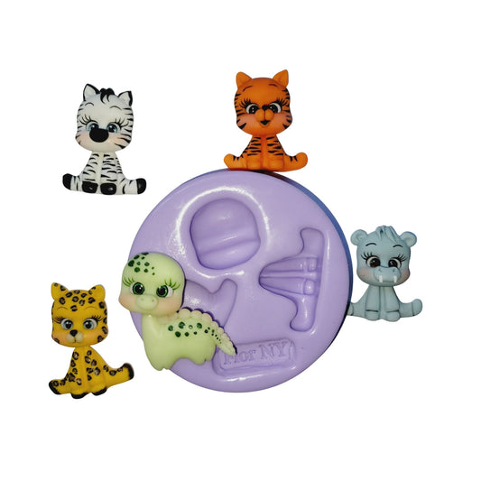 F#41 Love Pets Silicone Mold