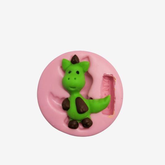 F#80 Small Dinosaur Silicone Mold