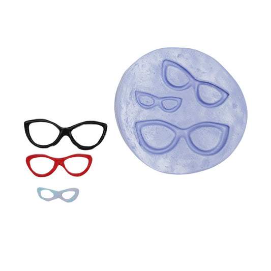 F#37 Cat Eyeglasses Silicone Mold