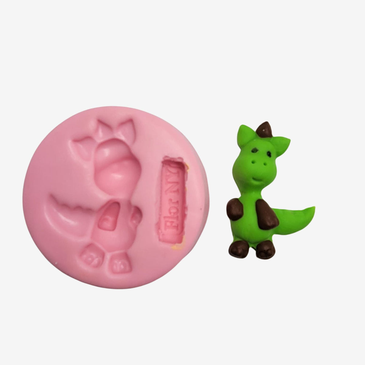 F#80 Small Dinosaur Silicone Mold