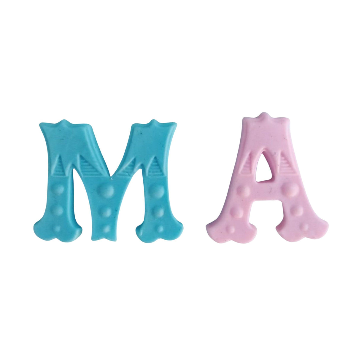 F#103 Circus Alphabet Silicone Mold