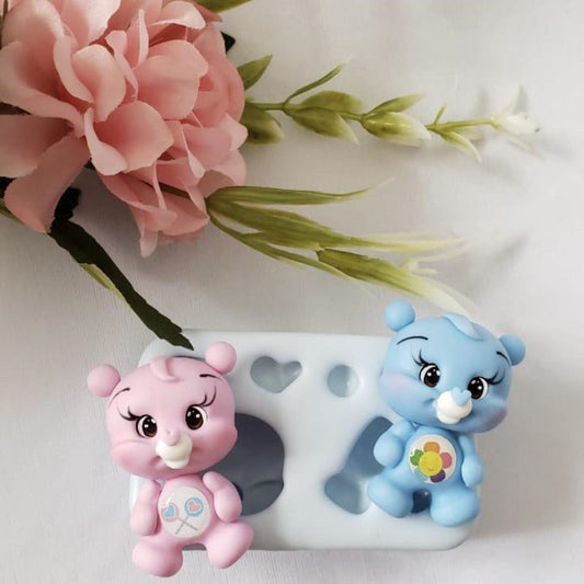 F#51 Loving Bear Silicone Mold
