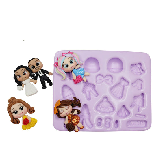 F#32 Mini Cute Creations Silicone Mold
