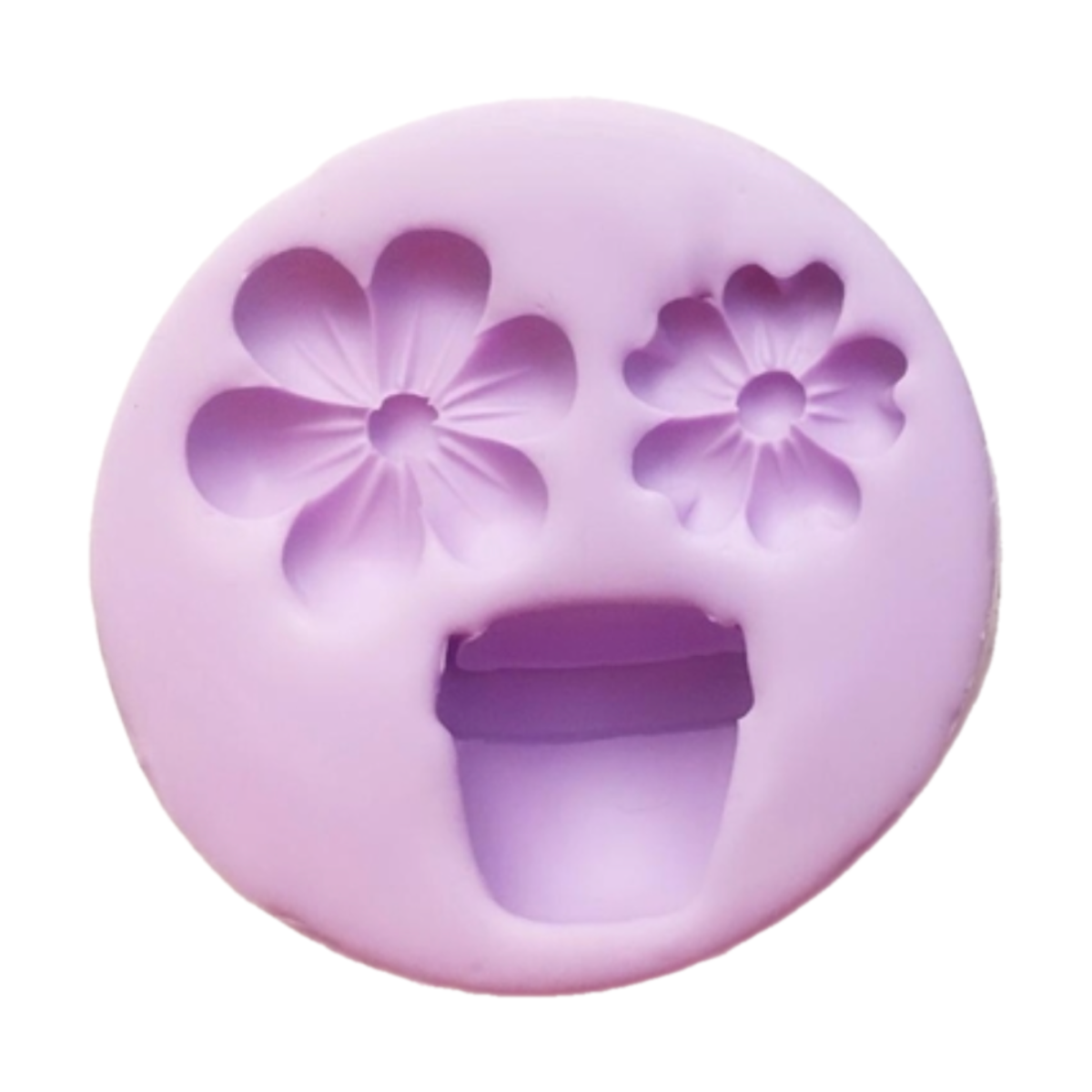 F#153 Flower Pot Silicone Mold
