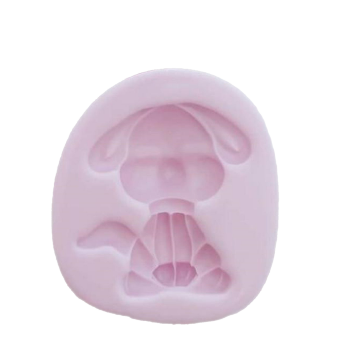 F#154 Adorable Dog Silicone Mold