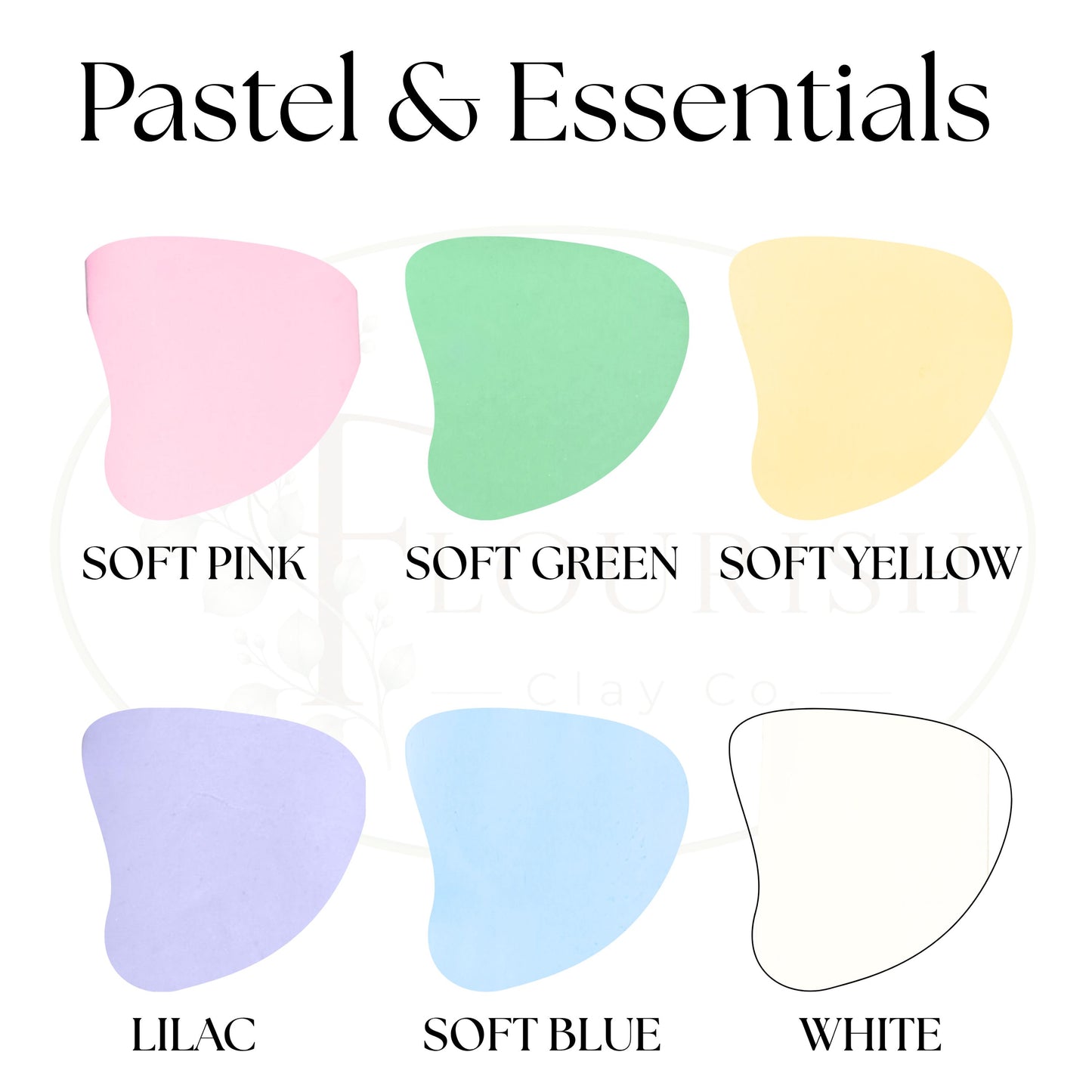 Cold Porcelain Air Dry Clay 85g/3oz or 200g/7oz - Soft Modeling Clay - No Toxic - Eco-friendly| 23 Colors