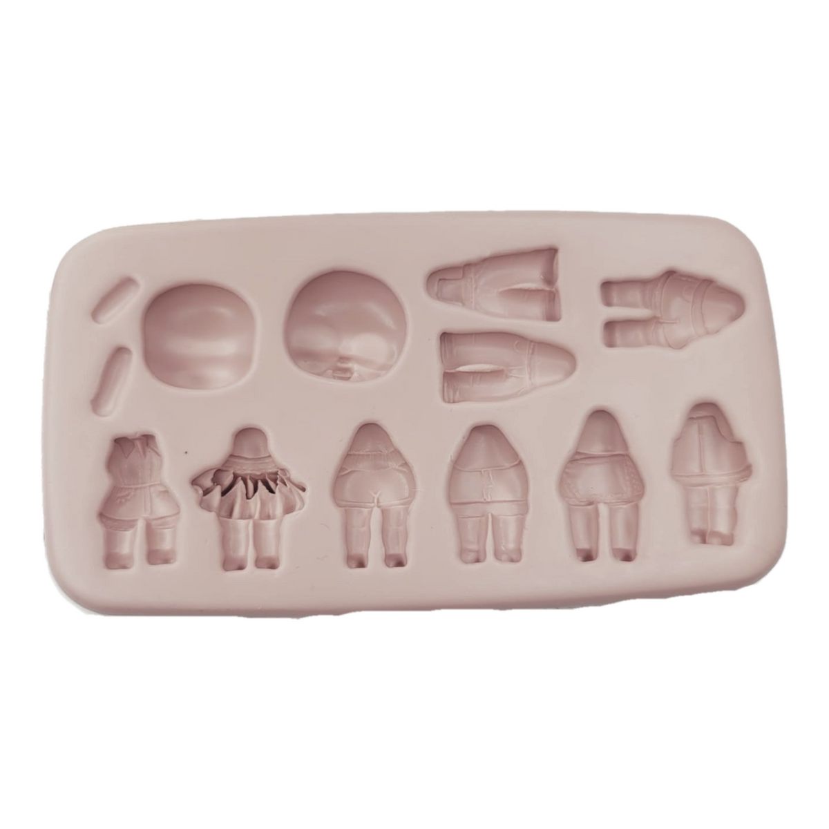 F#160 Jeans Fashion Silicone Mold