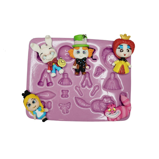 F#42 Enchanted Alice World Silicone mold