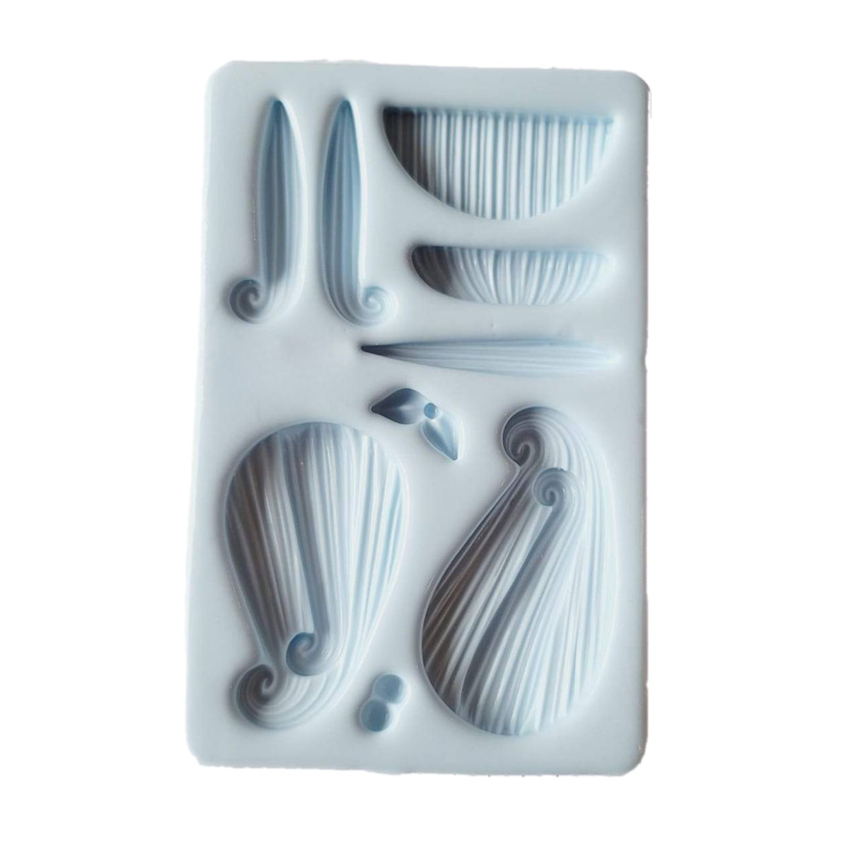 F#52 Cute Hair Silicone Mold