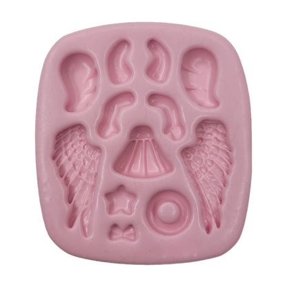 F#143 Adorable Angel Silicone Mold