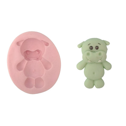 F#86 Little Hippo Silicone Mold