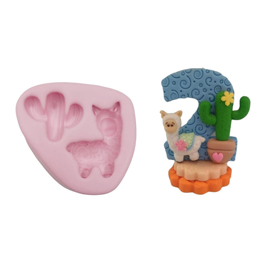 F#78 Mini Llama Silicone Mold
