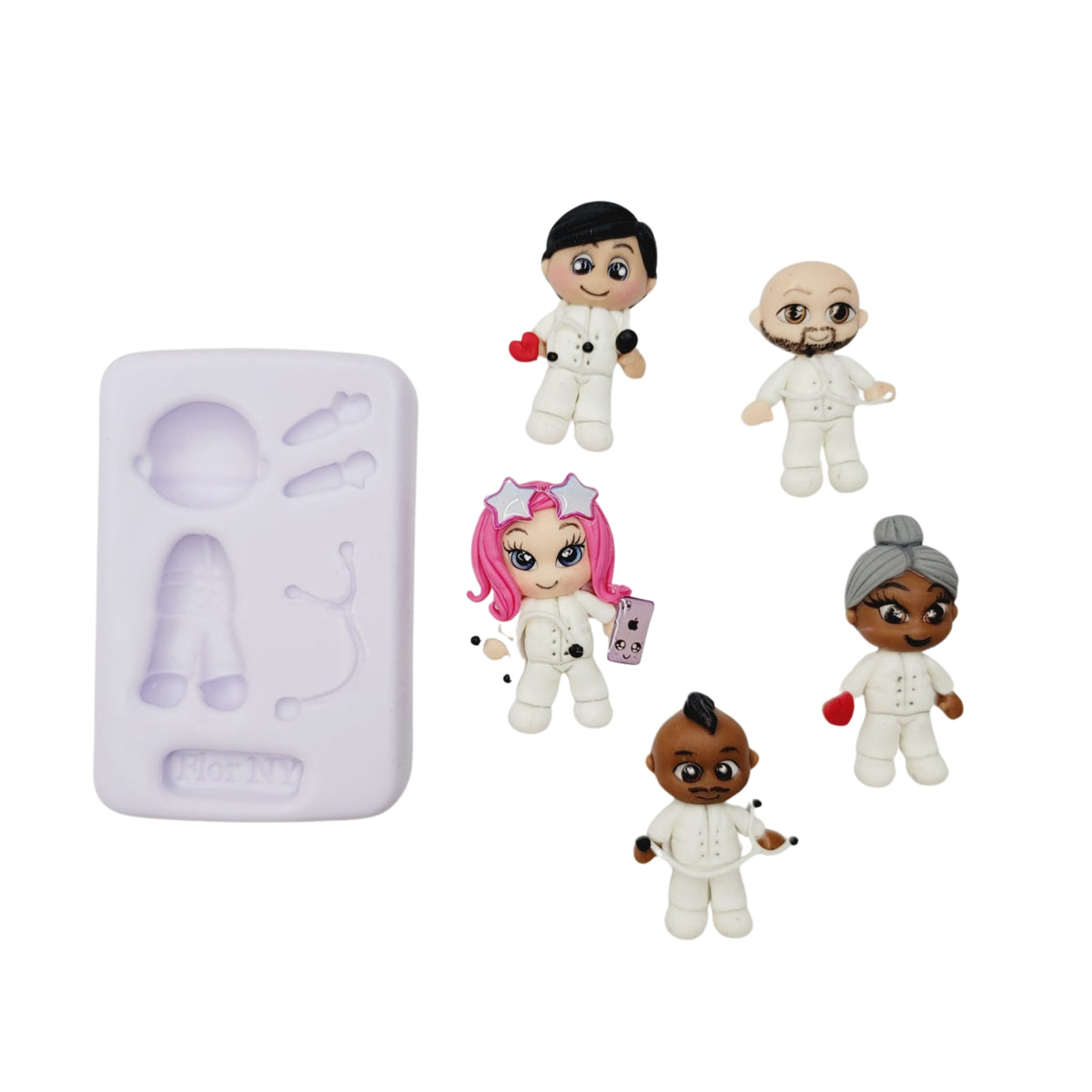 F#28 Front Line Heroes Silicone Mold