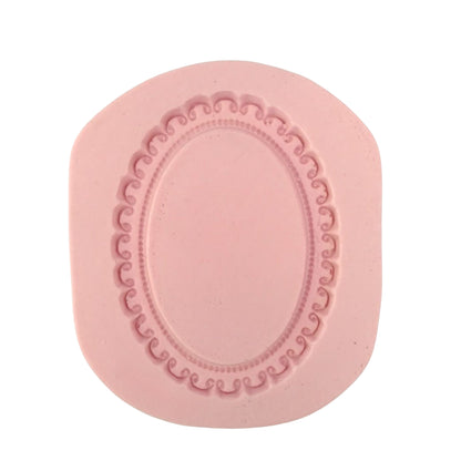 F#93 Oval Frame Silicone Mold