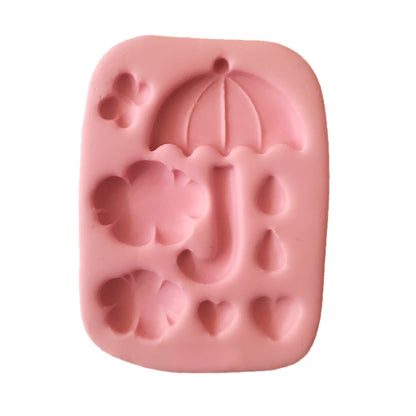 F#96 Rainy Day Silicone Mold