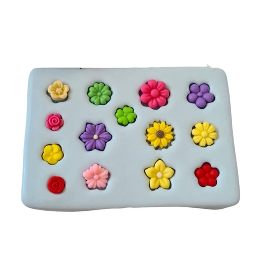 F#54 Mini flowers silicone mold