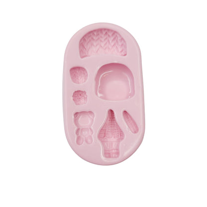 F#59 Winter Fashion Silicone Mold