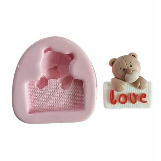 F#135 Bear& Sign Mold