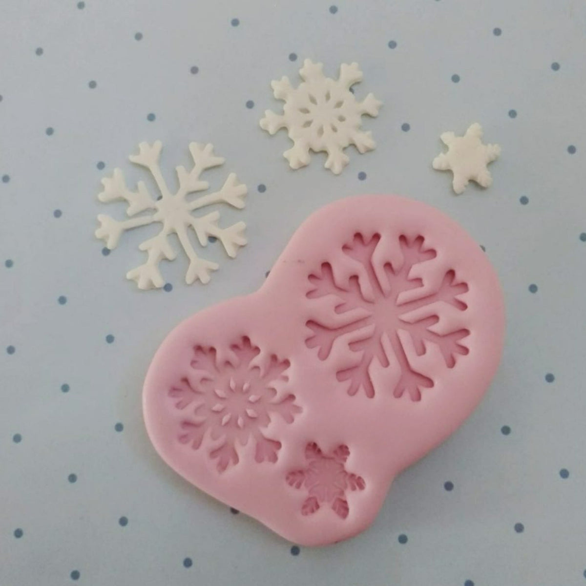 F#120 Snow Flake Silicone Mold
