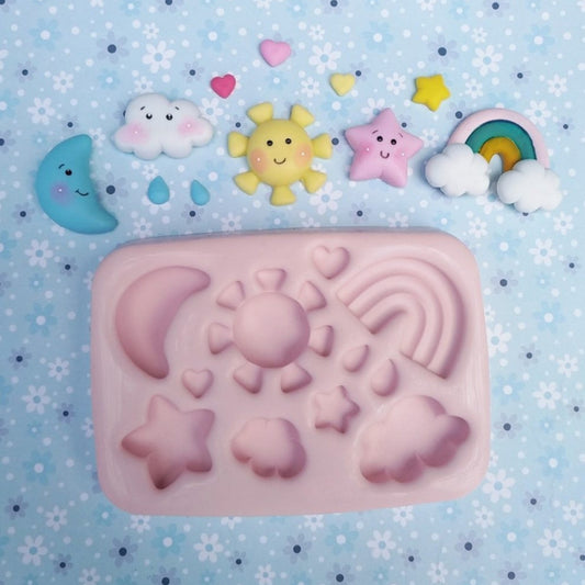 F#108 Happy Sky Kit Silicone Mold