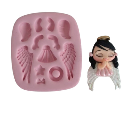 F#143 Adorable Angel Silicone Mold