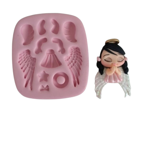 F#143 Adorable Angel Silicone Mold