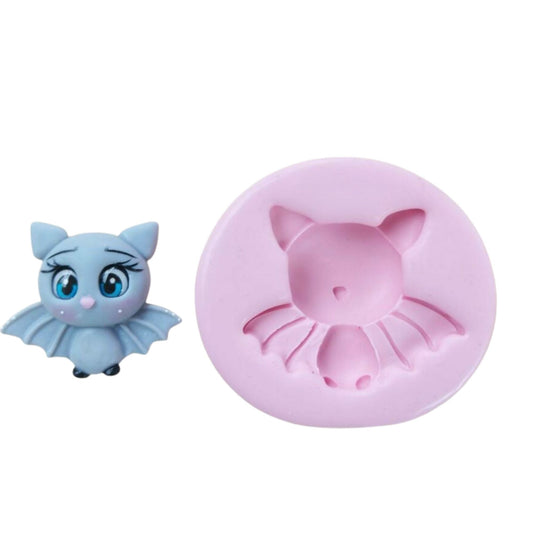 F#144 Cute Bat Silicone Mold