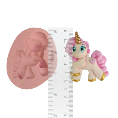 F#76 Small Unicorn Silicone Mold