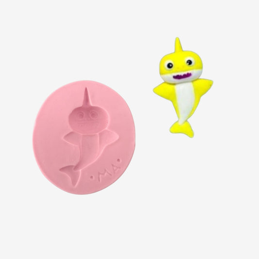F#66 Small Shark Silicone Mold