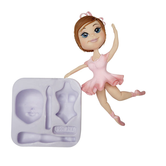 F#34 Powerful Woman Silicone Mold