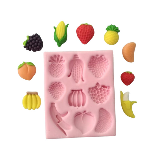 F#123 Mini Fruits Silicone Mold