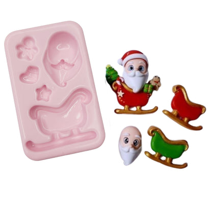 F#60 Noel's Sled Silicone Mold