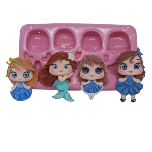 F#58 Divas Fashion Silicone Mold